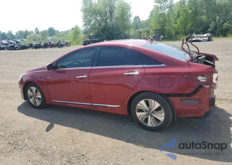 2013 Hyundai Sonata Hybrid from USA, damaged, VIN KMHEC4A45DA083796